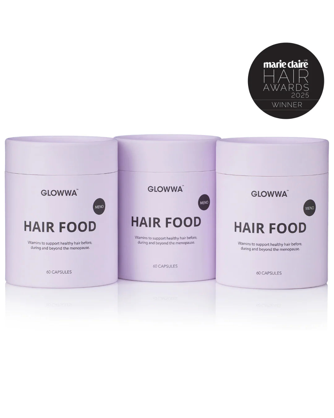 Glowwa hair food - Meno 3month supply